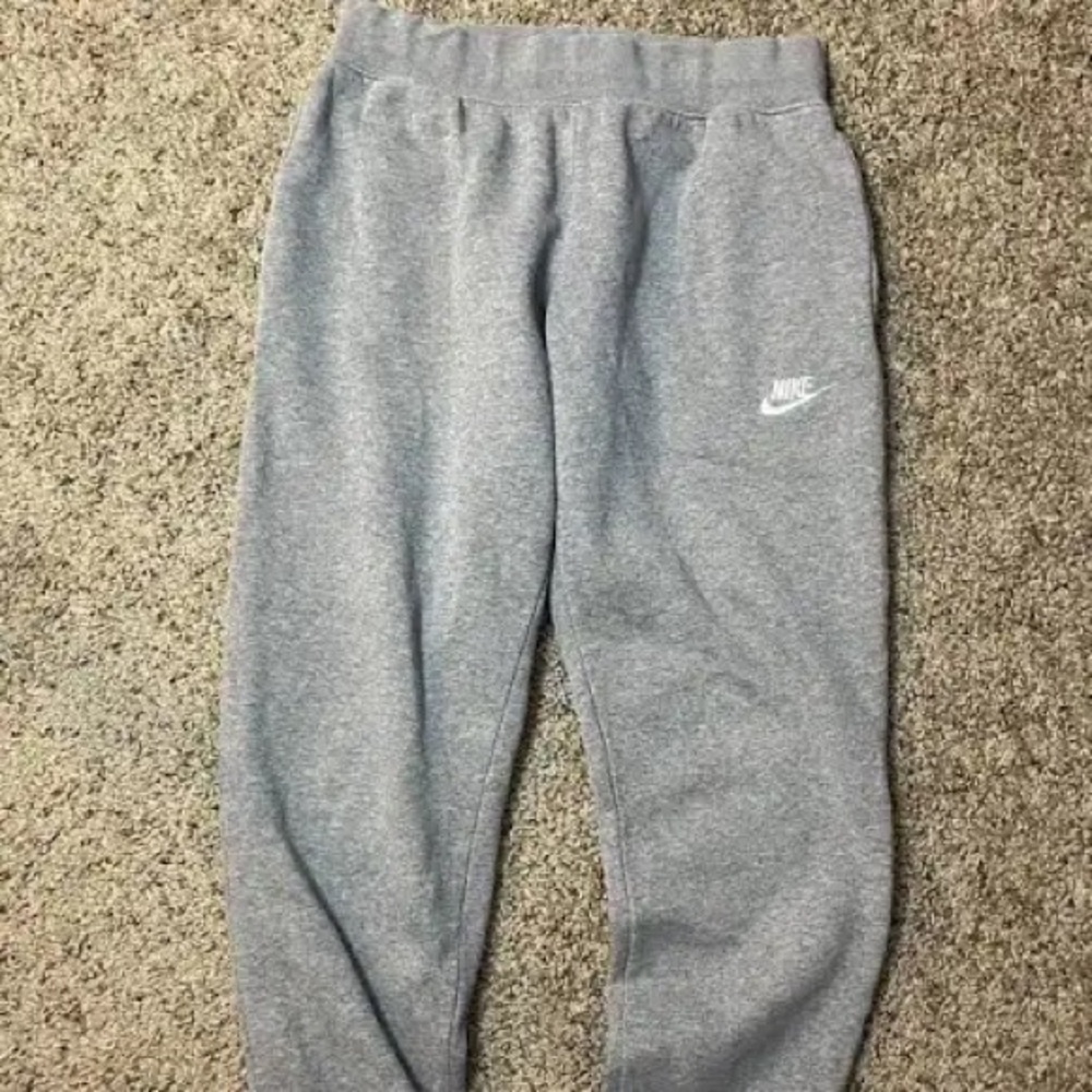 Nike Kids Heather Gray Joggers